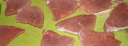 мясо по-французски с шампиньонами. Шаг 6