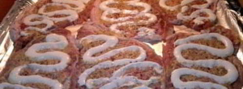 мясо по-французски в фольге с грибами. Шаг 5