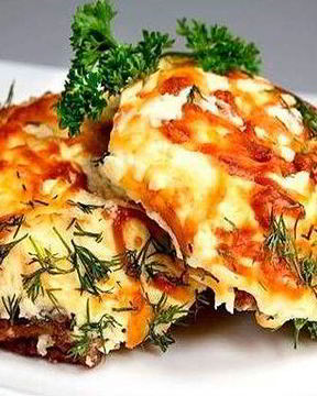 Мясо по-французски в фольге