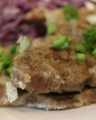 Мясо по-французски в пароварке