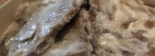 мясо по-французски в пароварке. Шаг 6