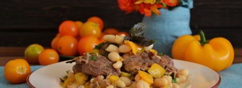 баранина с фасолью. Шаг 9