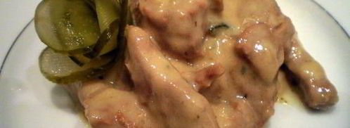 говядина с солеными огурцами и медом. Шаг 8