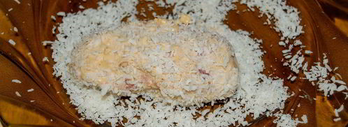 куриные крылышки, жаренные в кокосовой стружке. Шаг 4