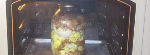курица с картошкой в банке. Шаг 14