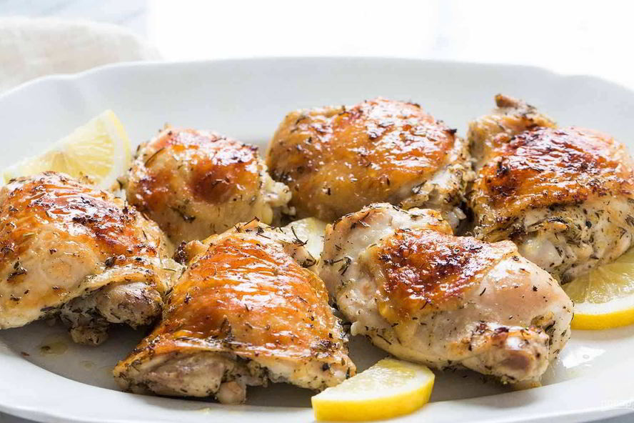 Рецепт курицы с лимоном
