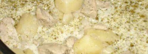 курица в молочном соусе. Шаг 16