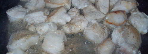 курица в сливочно-грибном соусе с медом. Шаг 3