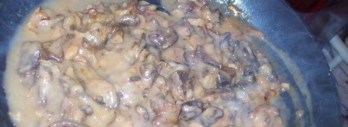 курица в сливочно-грибном соусе с медом. Шаг 8