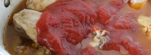 курица в томатном соусе. Шаг 5