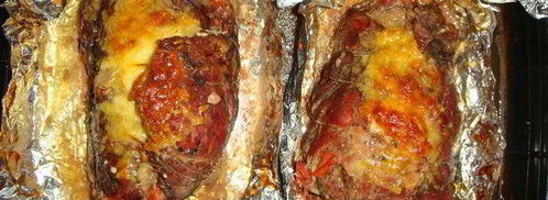 мясной рулет в кофейном маринаде. Шаг 16