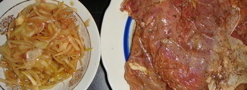 мясной рулет в кофейном маринаде. Шаг 9