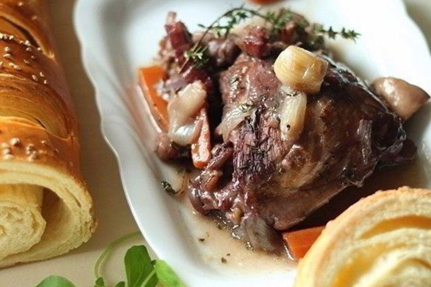 Рецепт петуха в вине