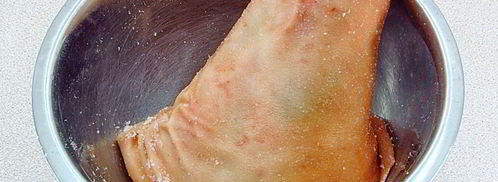 рулька, запеченная в духовке, в рукаве. Шаг 3