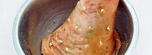 рулька, запеченная в духовке, в рукаве. Шаг 6