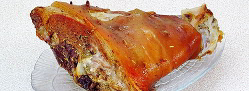 рулька, запеченная в духовке, в рукаве. Шаг 9