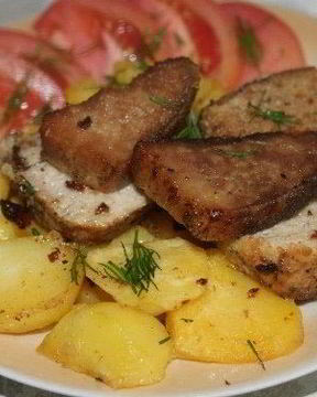 Свинина с имбирем