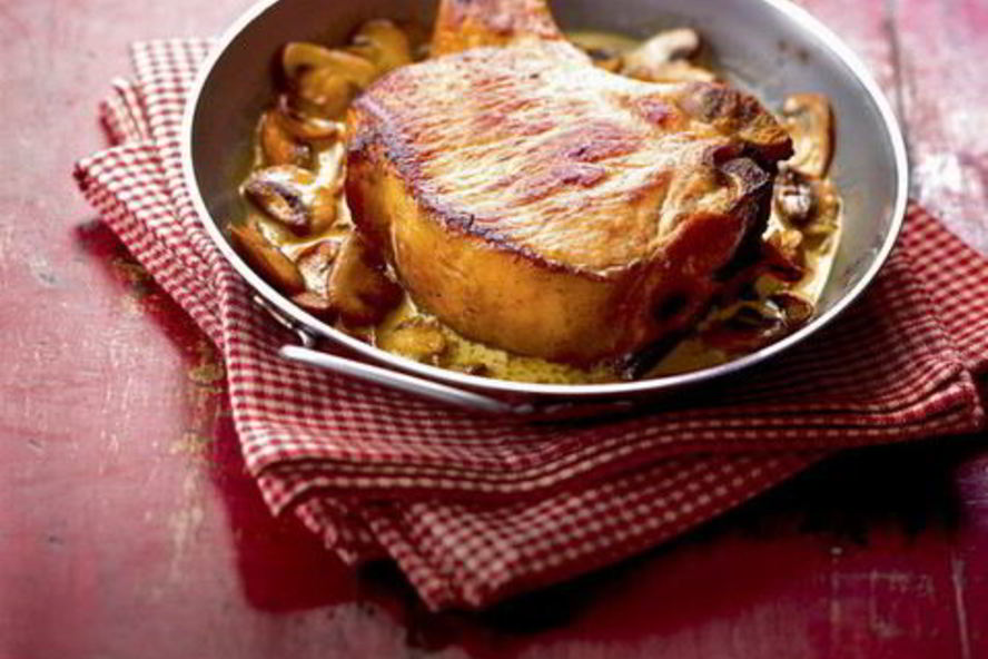 Рецепт свинины в сидре