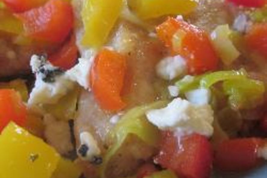 Рецепт свиных отбивных с луковым соусом