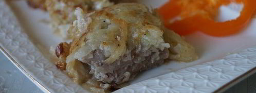 свиные отбивные в картофельной шубке. Шаг 9