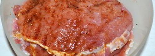 свиные отбивные в сырной панировке. Шаг 3