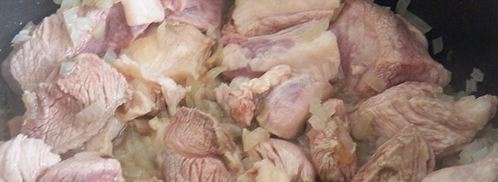 тушеная баранина с черносливом. Шаг 9