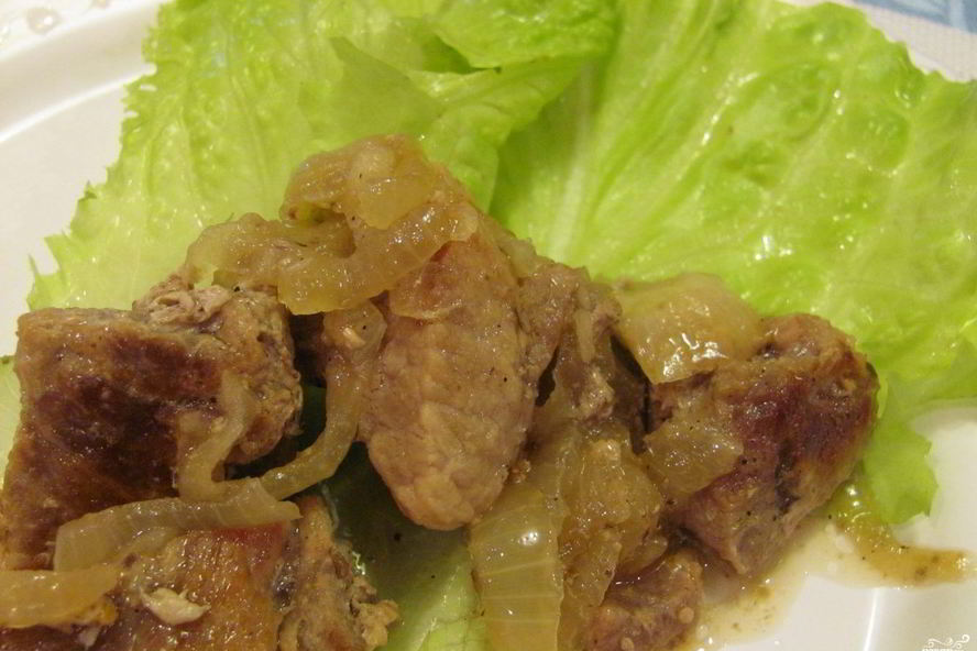 Рецепт вкусного мяса кусочками на сковороде