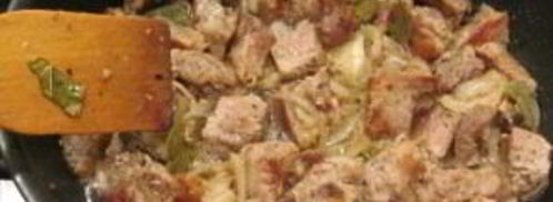 вкусное мясо кусочками на сковороде. Шаг 6