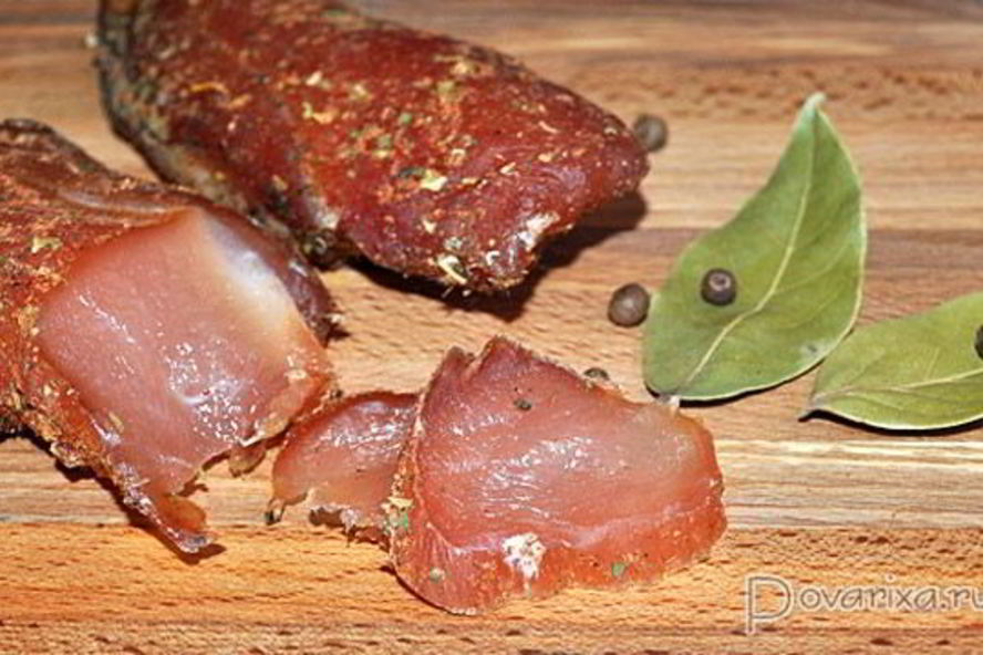 Рецепт вяленого домашнего куриного филе