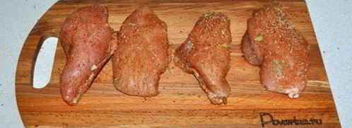 вяленое домашнее куриное филе. Шаг 3