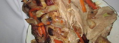 запеченная свиная голяшка. Шаг 6