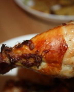 Жареные голени в мультиварке