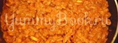 ароматная фасоль и фасоль в остром соусе. Шаг 14