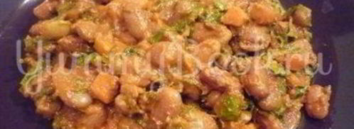 ароматная фасоль и фасоль в остром соусе. Шаг 19