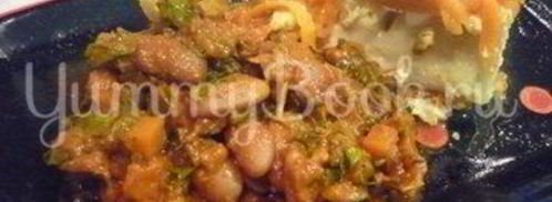 ароматная фасоль и фасоль в остром соусе. Шаг 20