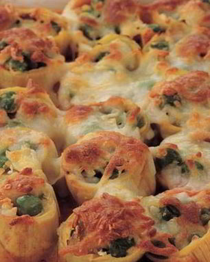 Артишоки, фаршированные зеленым горошком