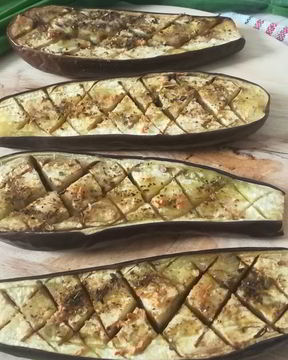 Баклажаны, запеченные в духовке