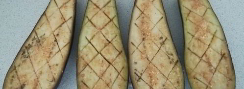 баклажаны, запеченные в духовке. Шаг 4