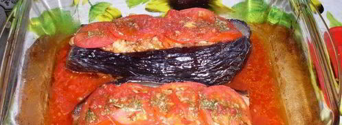 фаршированный баклажан. Шаг 7