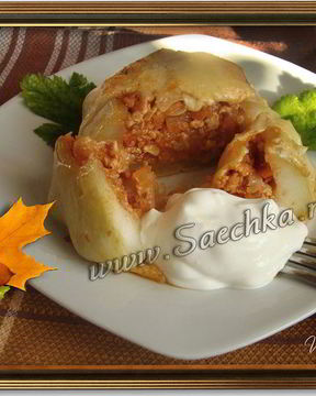 Фаршированные патиссоны