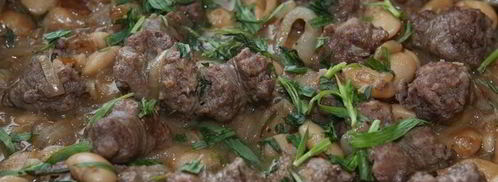 фасоль с колбасками. Шаг 10