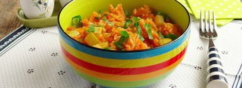 кабачки с рисом в мультиварке. Шаг 14