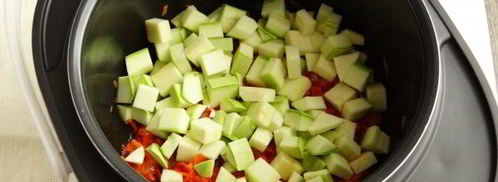 кабачки с рисом в мультиварке. Шаг 8