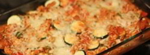 кабачки, запеченные с фаршем. Шаг 12