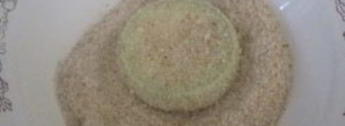 кабачки, жареные в панировочных сухарях. Шаг 3