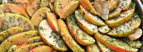 капуста под яблоками. Шаг 14