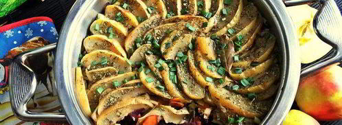 капуста под яблоками. Шаг 18