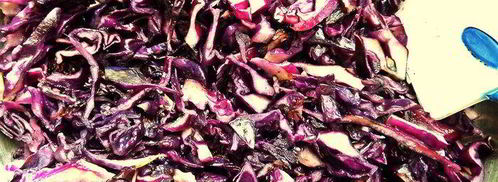 капуста под яблоками. Шаг 4