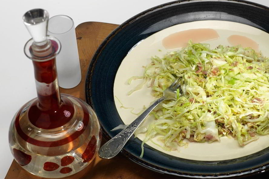 Рецепт капусты с анчоусами