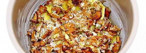 картофель, запеченный с лисичками в мультиварке. Шаг 14